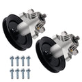 2X Mandrel Spindle for Troy-Bilt 42" 918-0624 918-0659 738-1010A 756-04216