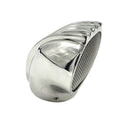 Air Cleaner Scoop Replacement for Polished 2-5/8 in Carburetor (Universal)