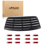 Black Rear Window Louver Panel for Dodge Challenger (2008–2023)