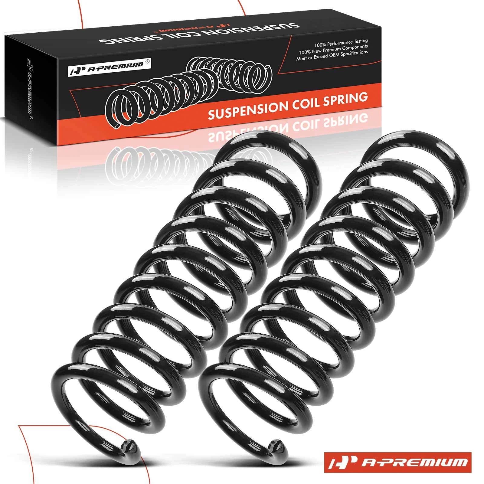 2X Front Coil Springs for Ford Mustang (1980–1989, 1991–2004)