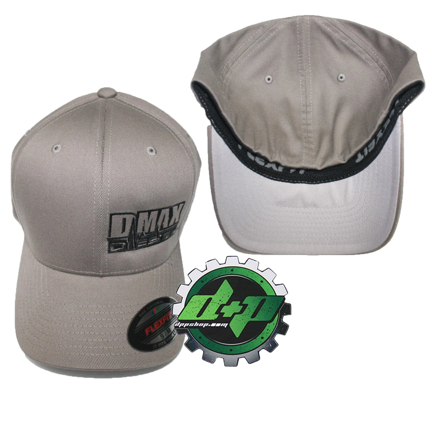 Duramax Dmax Flex Fit Hat Cap S/M - Gray (Cummings)