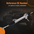 Steering Rack and Pinion for Toyota Sienna (2013–2020) 4551008010