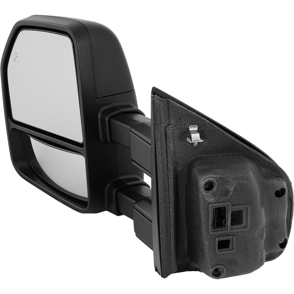 Left Mirror for Ford F-250 Super Duty (2017–2019) Manual Adjust Chrome Cap