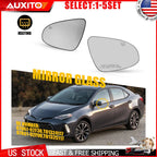 Heated Mirror Glass LH RH for Toyota Corolla (2014–2019) 8793102F90 87961-02F30