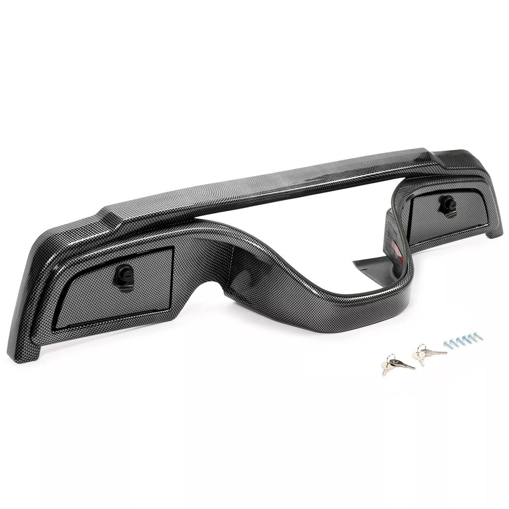 Carbon Fiber Dash Kit for Yamaha Drive & G29 Golf Cart (2007–2016)