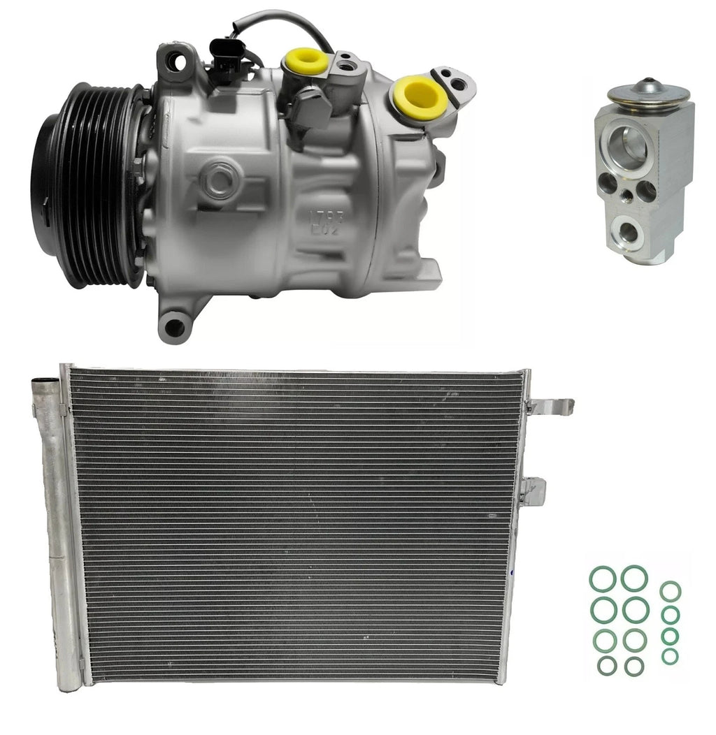 AC Compressor Kit With Condenser for BMW X7 4.4L V8 Turbo (2020–2023)