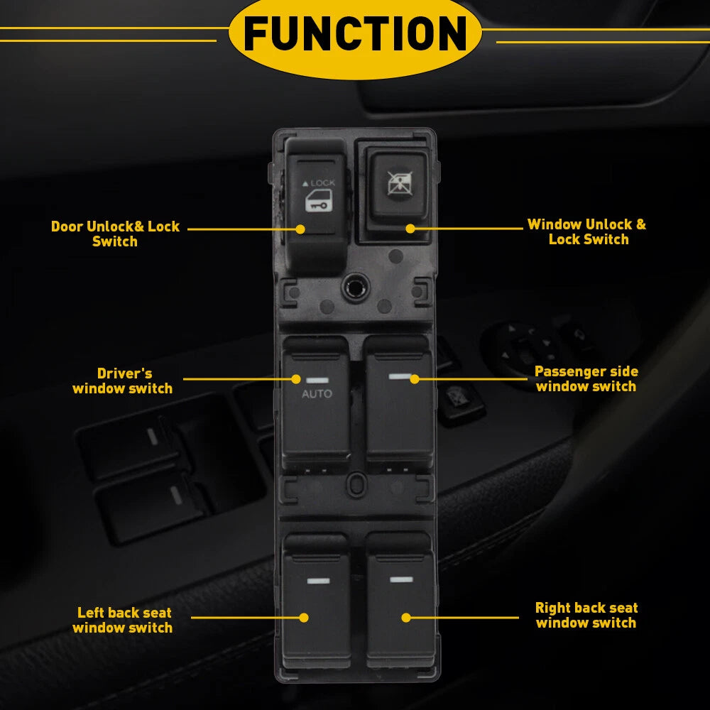 Driver Side Master Power Window Switch for Kia Sorento (2010-2014)
