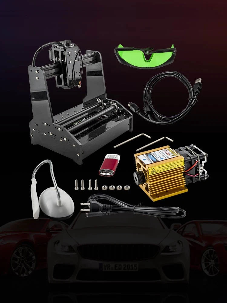 5.5W Portable CNC Laser Engraver for Cans, Bottles & Cylindrical Items