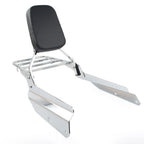 Sissy Bar Backrest with Luggage Rack for Honda VTX 1300C 1800C 1800F (2005–2011)