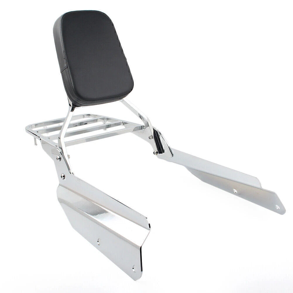 Sissy Bar Backrest with Luggage Rack for Honda VTX 1300C 1800C 1800F (2005–2011)