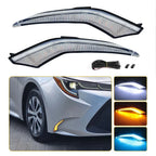 LED Fog Lights DRL for Toyota Corolla L LE XLE (2020-2022)