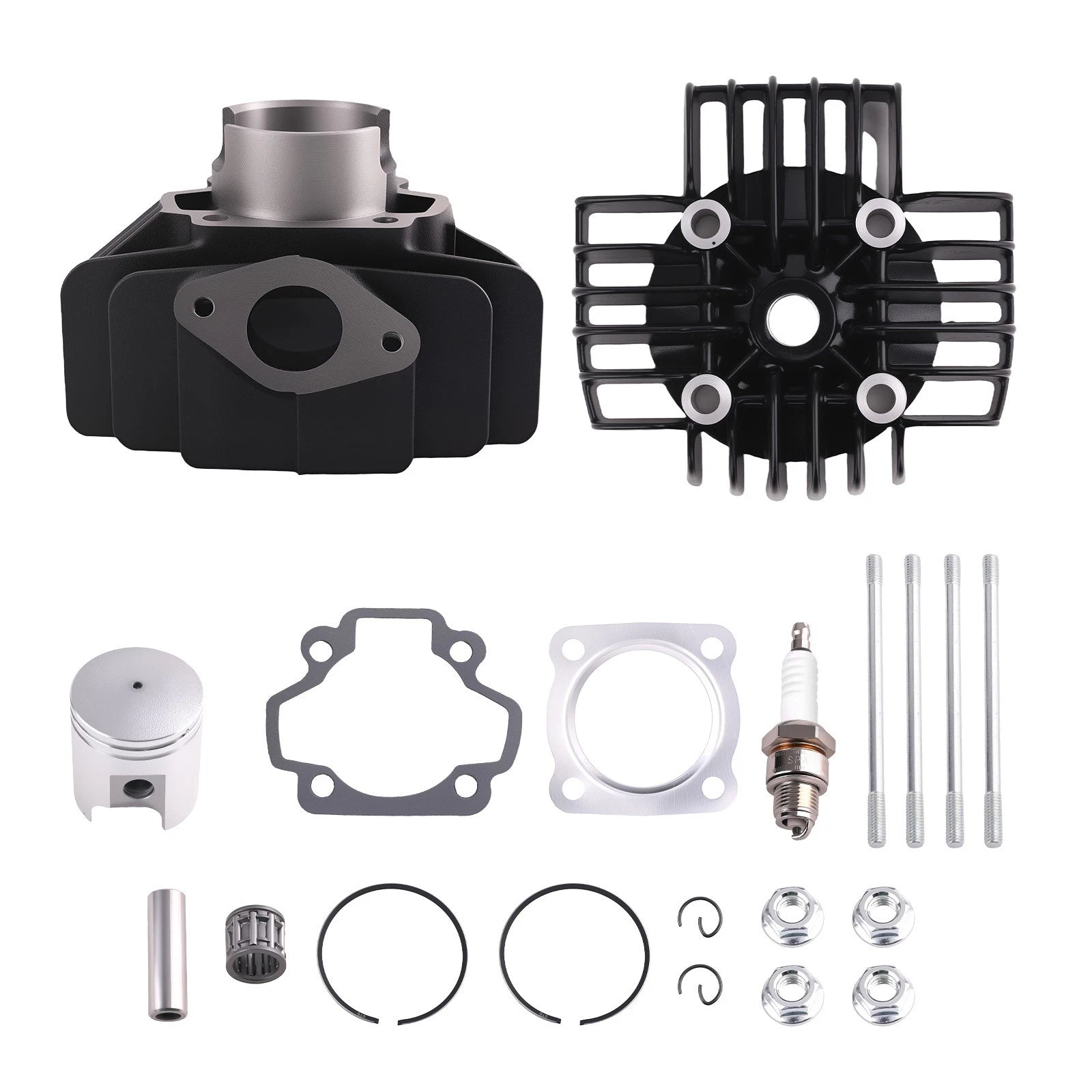 60cc Big Bore Cylinder Piston Gasket Head Kit for Yamaha PW50 (1981–2023)