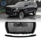 Front Bumper Grille & Hood Molding Trim for GMC Yukon/Yukon XL (2021–2023)
