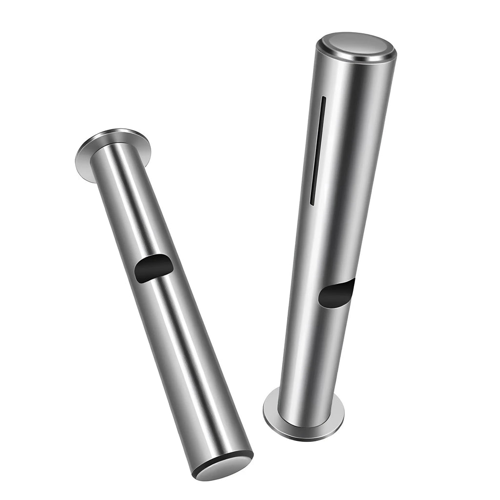 Pair Straight Axle Round Spindle with King Pin Kit for Ford (1928–1948)