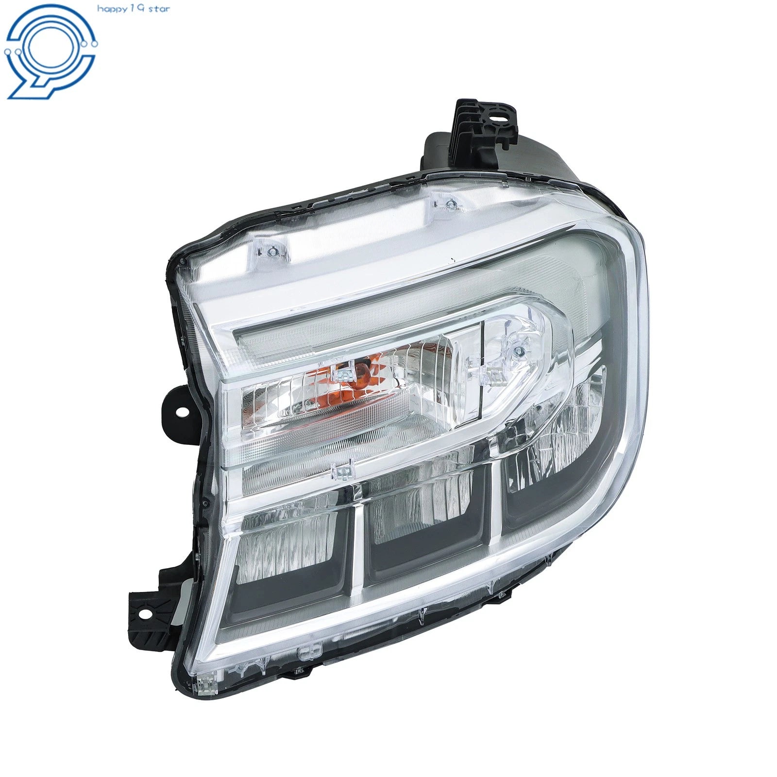 LED Headlight with DRL for Ford Maverick Lariat (2022-2024) Chrome Housing