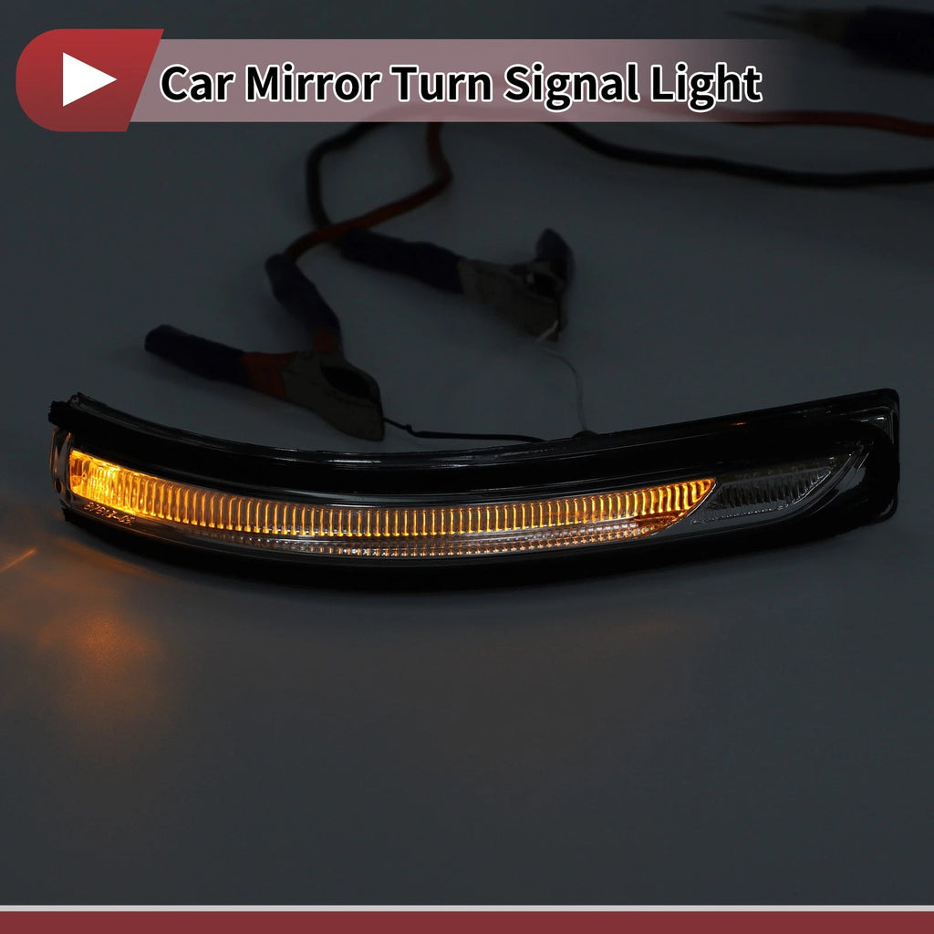 Right Mirror Turn Signal Light for KIA Niro (2017–2020) No. 87623G5000 Black Clear