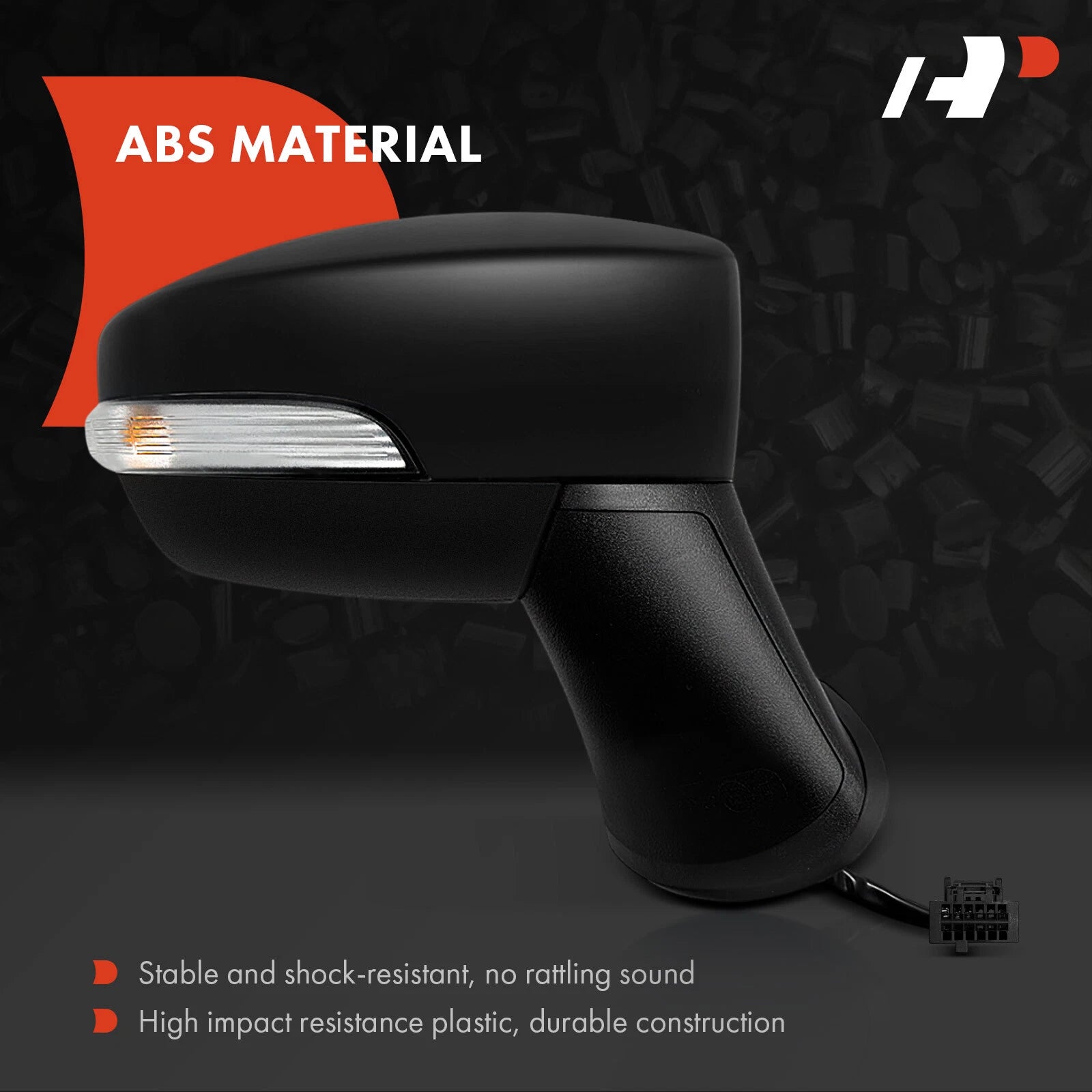 2X Power Adjust Mirrors with Manual Fold for Ford EcoSport (2018–2022)