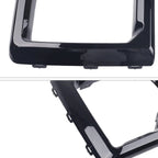 Gloss Black Front Fog Light Outer Bezel Cover for GMC Sierra (2019–2021)