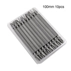 Magnetic Drill Bit Cross PH2 x Slot 6mm Double Head for Electric Screwdriver