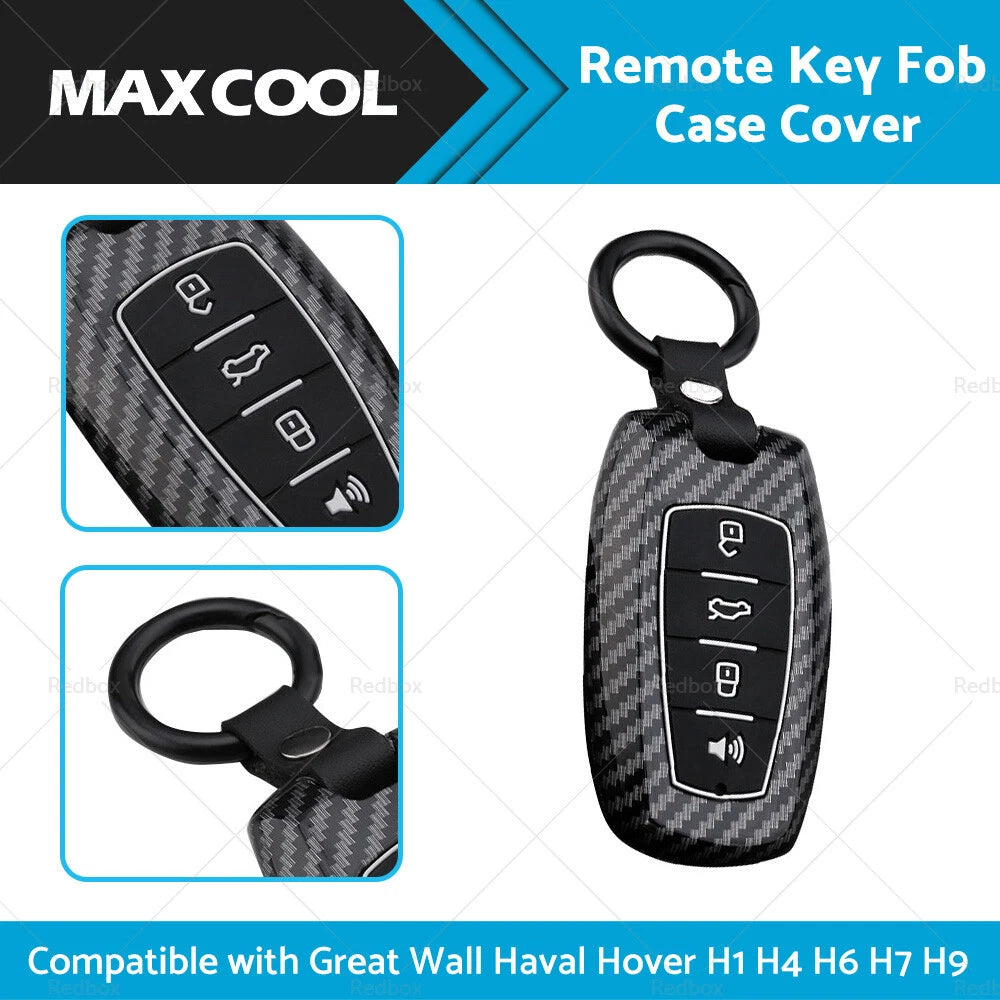 ABS Remote Key Fob Case Cover for Great Wall Haval Hover H1 H4 H6 H7 H9 (2010–2023)