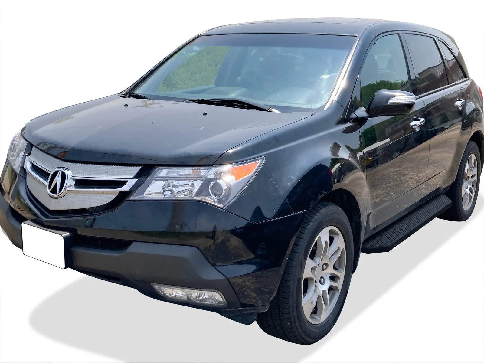 iBoard Black Running Boards for Acura MDX (2007-2010)