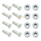 8x 3/8" Rear Wheel Studs for Polaris Trail Blazer 250 330 400 Worker 335 500