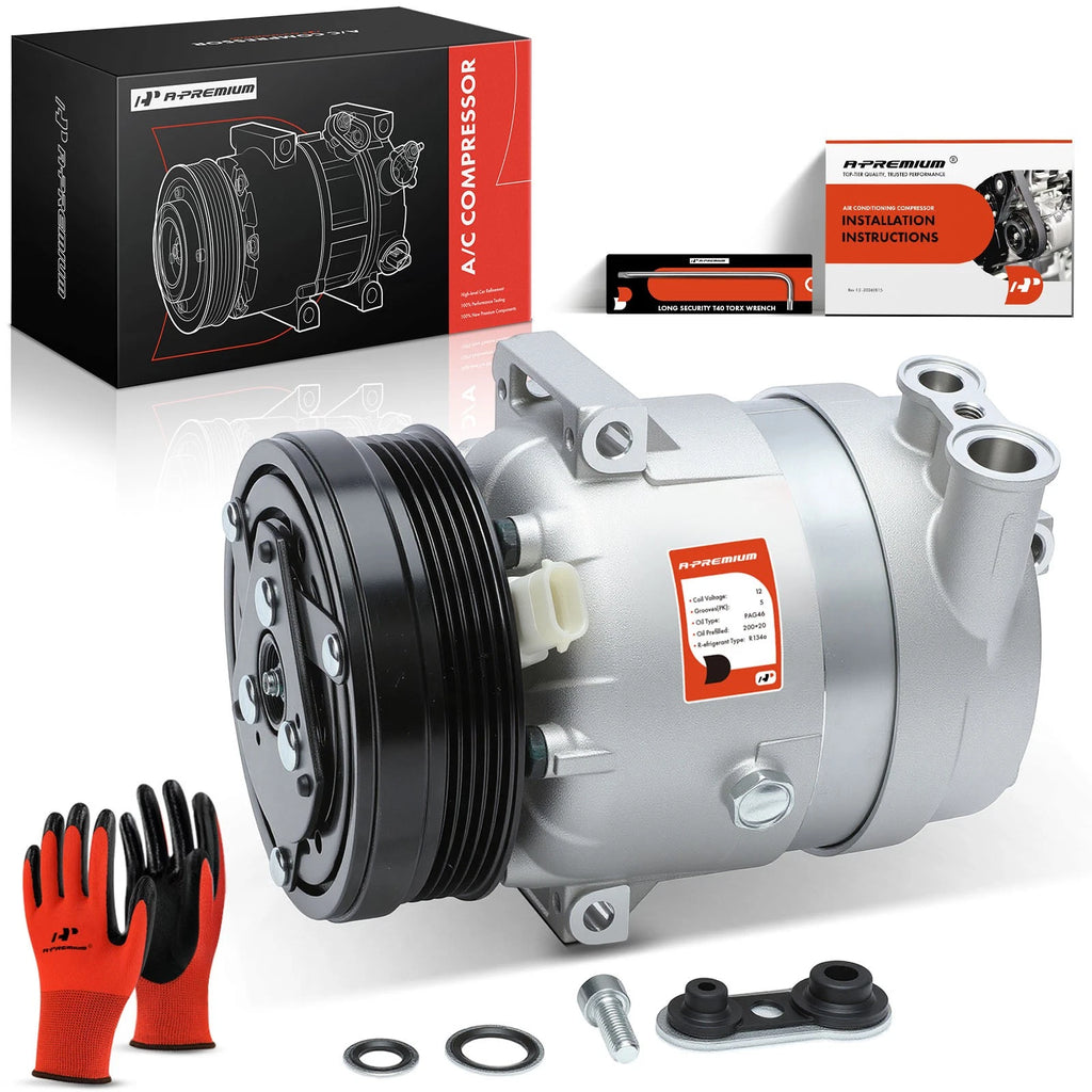 A/C Compressor with Clutch for Chevrolet Aveo (2009–2016)