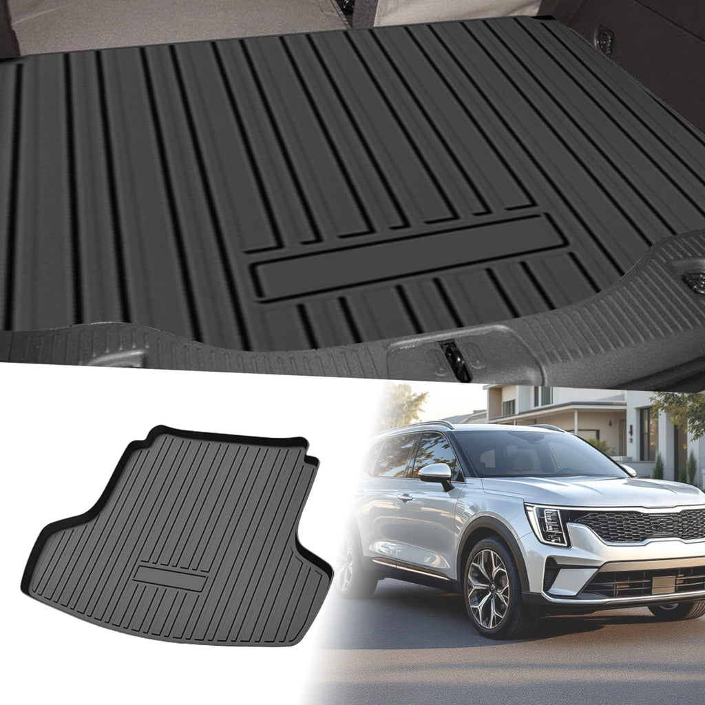 Cargo Liner Rear Trunk Mat for KIA K5 (2021–2024) & Hyundai Sonata (2020–2024) TPE