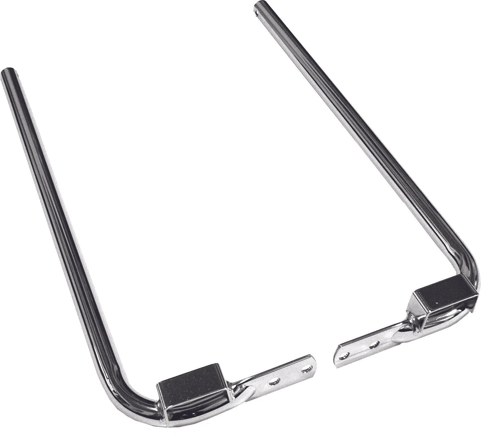 Chrome Saddlebag Support Kit for Harley Davidson FLHR Road King