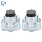 Set of 2 Bolt Front Wheel Hub Assembly for EZGO RXV (2008-Up) Golf Cart