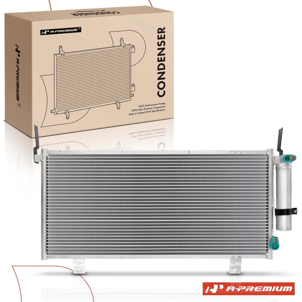 A/C Condenser with Receiver Drier & Bracket for Mitsubishi Galant (2004–2006)