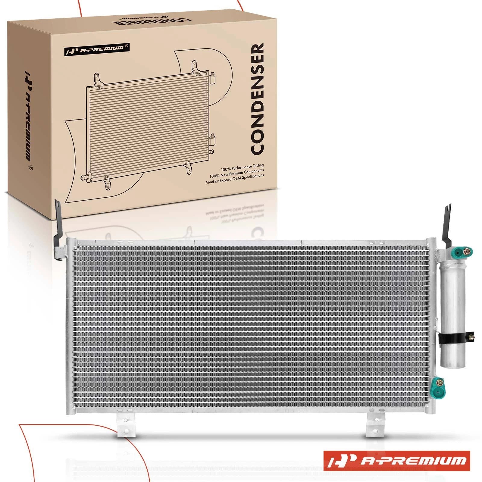 A/C Condenser with Receiver Drier & Bracket for Mitsubishi Galant (2004–2006)
