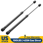 2X Gas Struts for Camper Shell Truck Topper Cap (100Lb/445N)