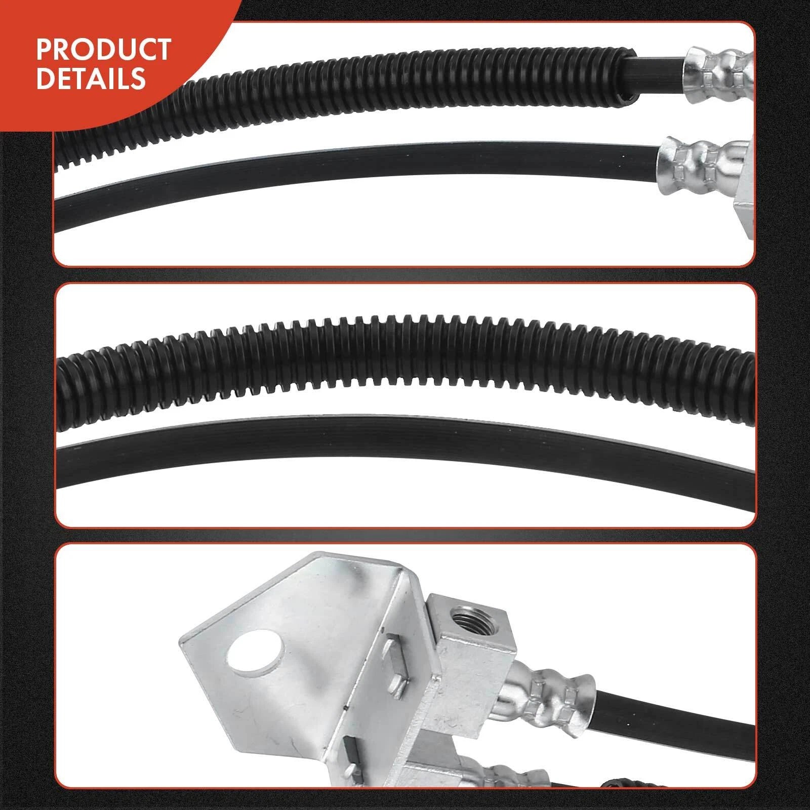 Rear Center Brake Hydraulic Hose for Ford F-53 (2001–2003)