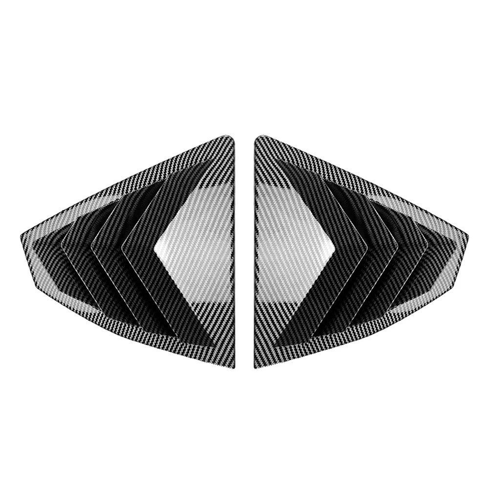 Rear Window Louver Cover Trim Carbon Fiber for Subaru WRX STI (2022–2025)