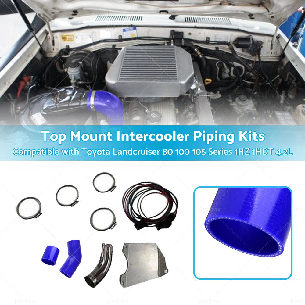 Intercooler Pipe Kit for Toyota Landcruiser 80/100/105 Series 1HZ 4.2L