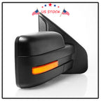 Set of 2 Power Heated LED Signal Side Mirrors for Ford F-150 (2007–2014)