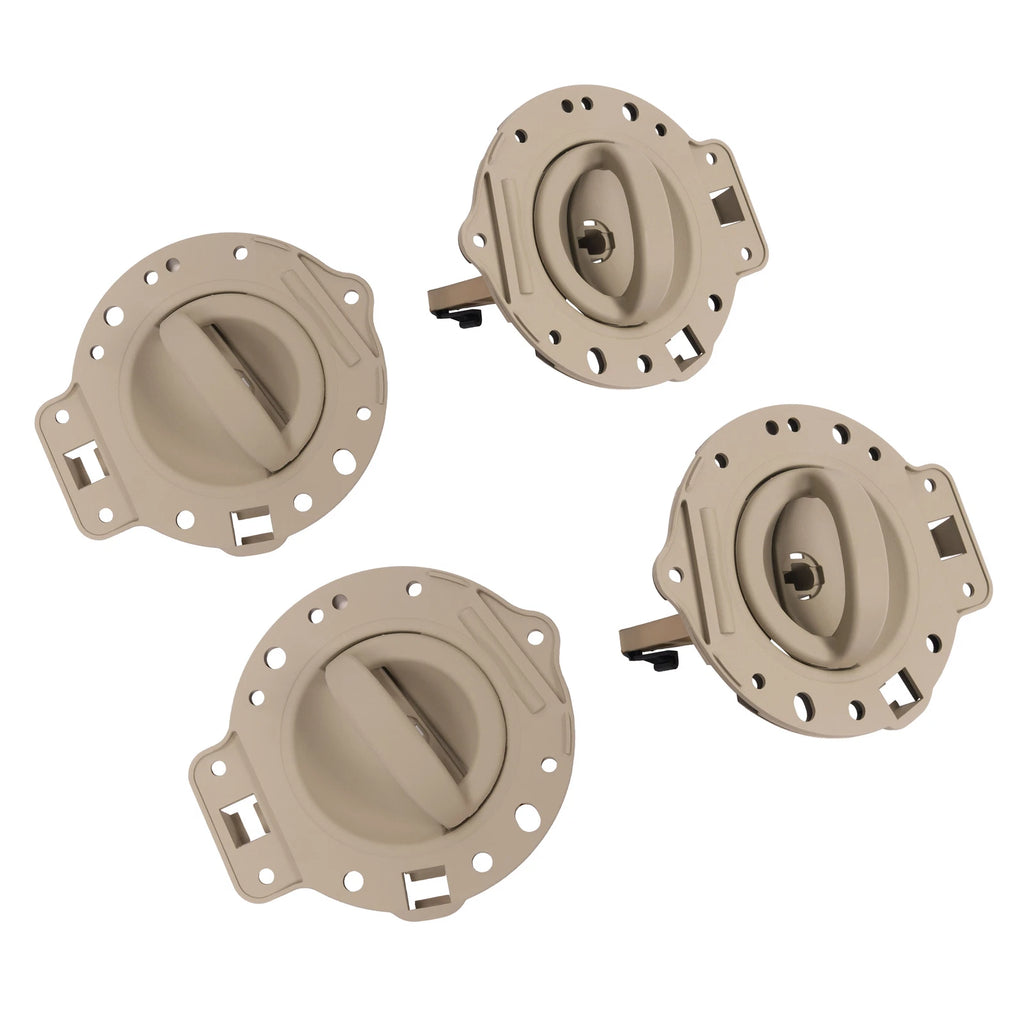Set of 4 Inner Door Handles for Jeep Commander (2006–2010) Painted Tan
