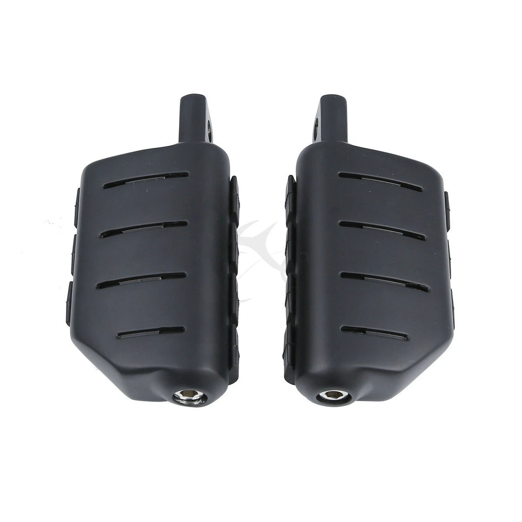 Pair Matte Black Foot Pegs for Harley Sportster XL 1200 883 (2004–2023)
