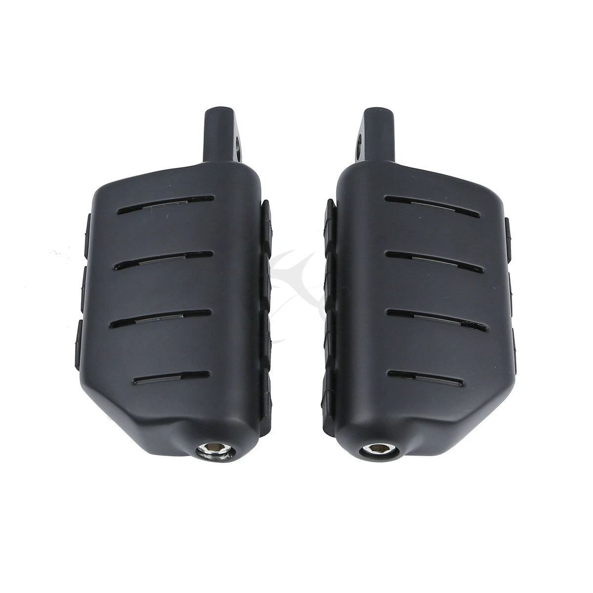 Pair Matte Black Foot Pegs for Harley Sportster XL 1200 883 (2004–2023)