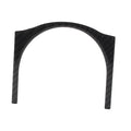 Carbon Fiber Black Interior Armrest Cup Holder Trim for Toyota Prius (2012–2015)