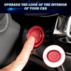 Sport Style Engine Start Button Cover Trim for Honda Civic (2022-2025)