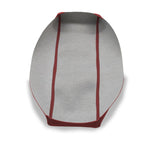 Leather Console Lid Armrest Cover for Ford Mustang (1987–1993) Red