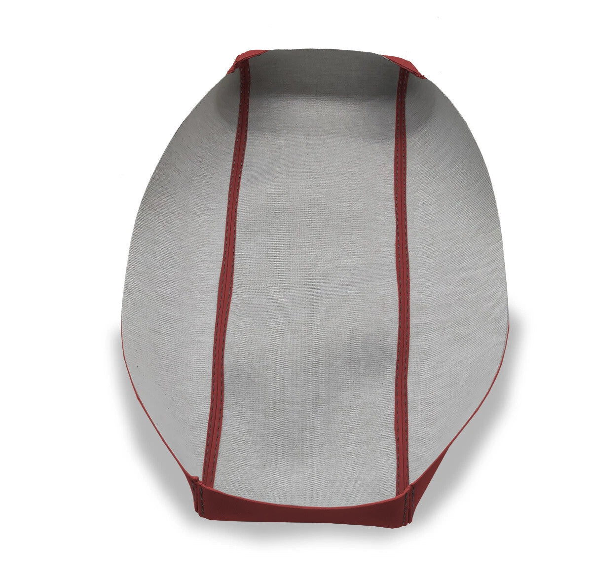 Leather Console Lid Armrest Cover for Ford Mustang (1987–1993) Red