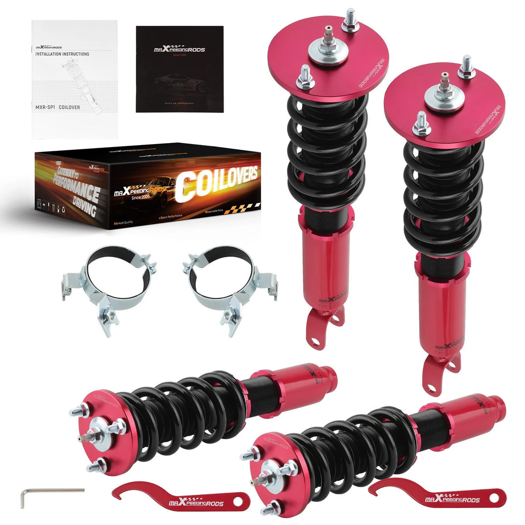 Coilover Kit 24 Way Damper Adjustable for Honda Accord (1990–1997) Acura CL (1997–1999)