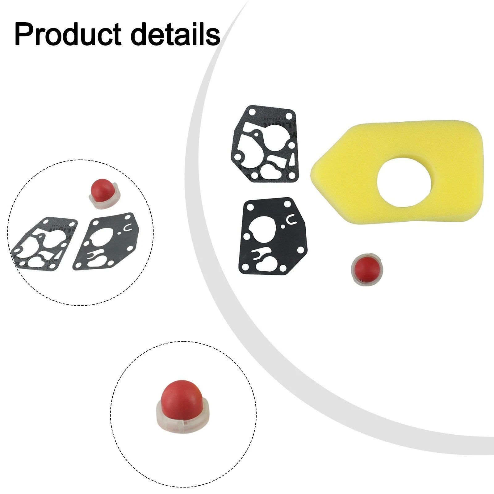 Air Filter and Diaphragm Kit for Mountfield HP470 SP470