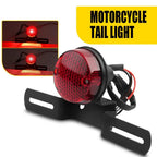 Integrated LED Tail Brake License Plate Light for Motorcycle (US)