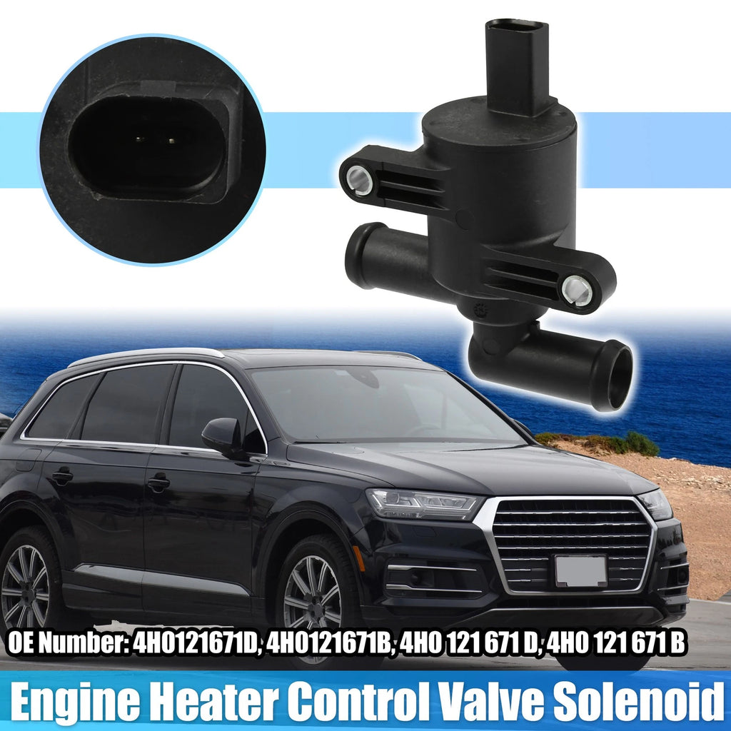4H0121671D Engine Heater Control Valve Solenoid for Audi Q7 (2011–2016)