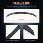 Matte Black Wing Spoiler for Toyota Corolla Sedan (2014-2019)