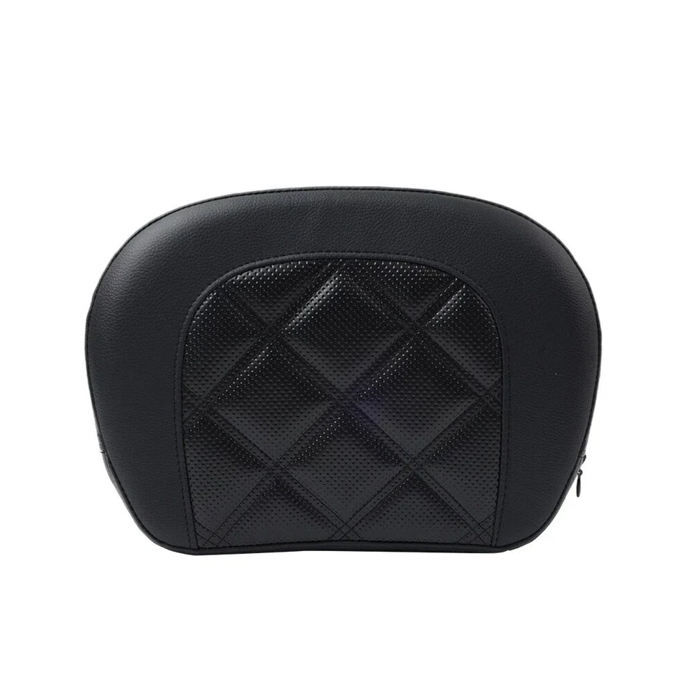 Black Stitching Sissy Bar Backrest Pad for Harley Street Glide (2014-2023)